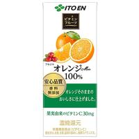 伊藤園 ビタミンフルーツ オレンジmix 100% 紙パック 200ml×24本 | ショップフィオーレ
