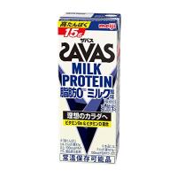 SAVAS(ザバス) MILK PROTEIN 脂肪0 ミルク風味 200ml×24 明治 ミルクプロテイン | ショップフィオーレ