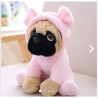 パグちゃんぬいぐるみ 選べる7種類 羊 獅子 豹 豚 兎 象 恐竜