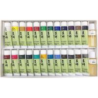 絵具 24色セット 吉祥 日本画用絵具 チューブ絵具 | SHOP-KT・DIY 工具取り扱い店