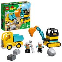 LEGO DUPLO Construction Truck &amp; Tracked Excavator 10931 Building Sit 並行輸入 | ショップれもん