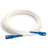 光ファイバーケーブル 光回線 光ケーブル SCコネクタ (ホワイト, 7m) | ShopNW
