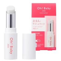 ハウスオブローゼ Oh!Baby スクラブリップバーム 4g 無色 リップクリーム リップスクラブ シュガースクラブ 温泉水 角質オフ 日本製 ギフト 女性 男 | ShopNW