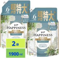 レノア ハピネス 夢ふわタッチ 柔軟剤 ホワイトティー 詰め替え 1900mL ×2袋