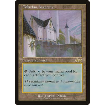 MTG □土地/英語版□ 《トレイリアのアカデミー/Tolarian Academy