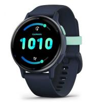 GARMIN VIVOACTIVE5【正規品 日本版】ガーミン ヴィヴォアクティブ５ ブルー 有機ELタッチパネル GPS スマートウオッチ ユニセックス&amp;レディース | proshopb1