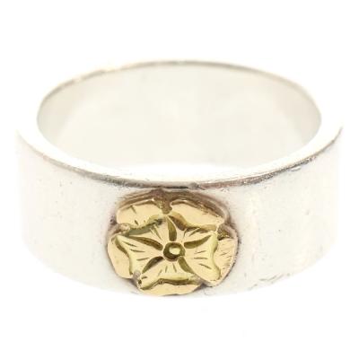 ゴローズリング 楽天市場】goros ゴローズ リング サイズ:18号 金メタル付き 平