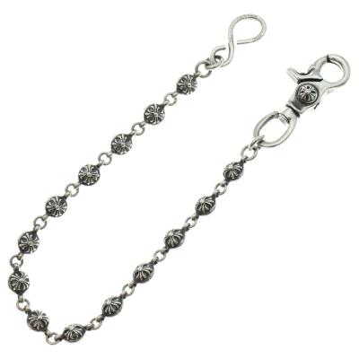 別注 Chrome Hearts ハート ウォレット チェーン ギャランティ付 CHROME HEARTS ウォレットチェーン クラシックショート 1クリップ