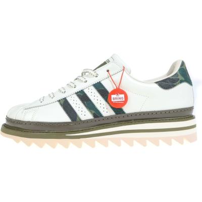 アディダス オリジナルス　スーパースター　 天然皮革　27.5cm Adidas エイプ スニーカーの商品一覧 通販 - Yahoo!ショッピング