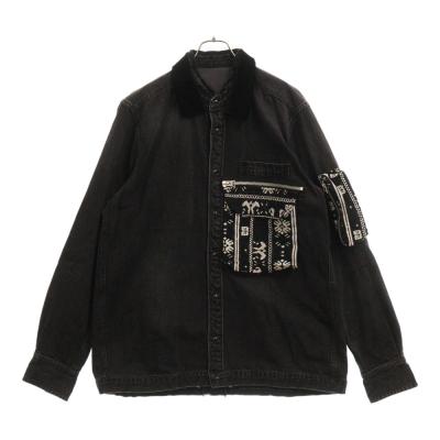 sacai デニムジャケット(ファッション)の商品一覧 通販 sacai デニムジャケット(ファッション)の商品一覧 通販