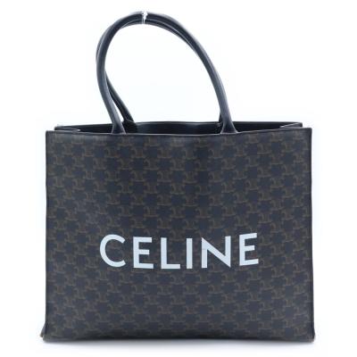 CELINE（セリーヌ） バーティカル カバ トリオンフ キャンバス トート