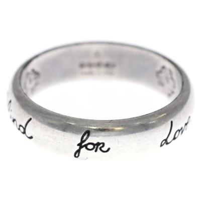 GUCCI シルバーリング Blind for Love 刻印 Blind for Love”リング ・スターリングシルバー | GUCCI公式