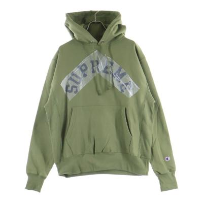 Supreme / パーカー/M/コットン/カーキ/プルオーバー/裏起毛 Supreme メンズパーカー（色：カーキ系）｜トップス｜ファッション