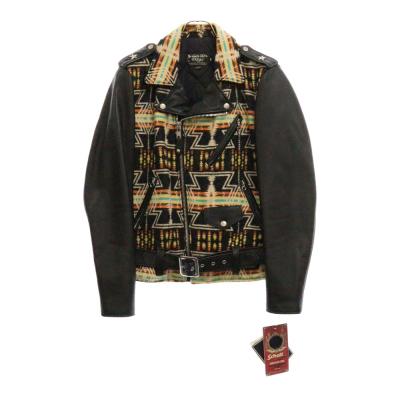 美品 Schott ナバホ ブランケット ワンスター ダブルライダース 40 美品 Schott ナバホ ブランケット ワンスター ダブルライダース 40