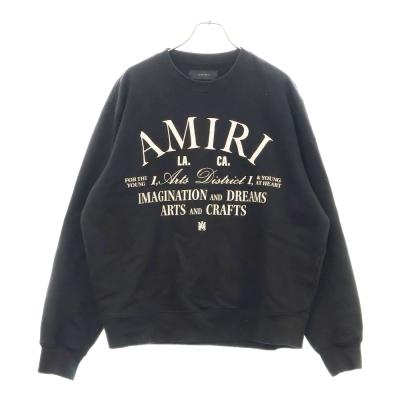 AMIRI アミリ ARTS DISTRICT CREW フロントアーチロゴプリント AMIRI アミリ ARTS DISTRICT CREW フロントアーチロゴプリント