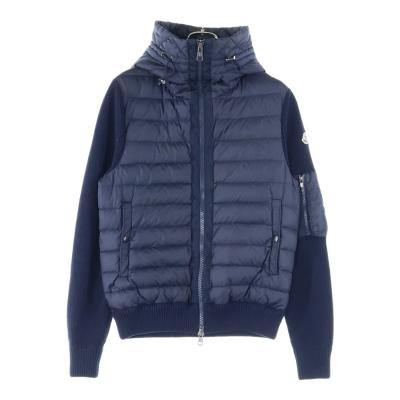 極美品 モンクレール ナイロンジャケット サイズ1 ネイビー 国内