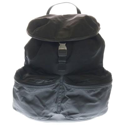 プラダ バックパック ブラック ダークブラウン ナイロン プラダリュックサック リュック・バックパック | 通販・人気ランキング