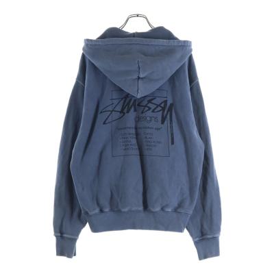 STUSSY メンズパーカー（色：ブルー系）｜トップス｜ファッション 通販