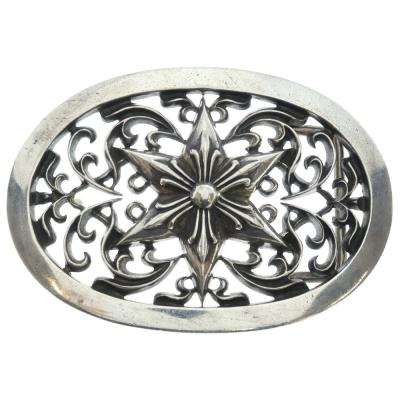 CHROME HEARTS クロムハーツ BUCKL OVAL EXLG STAR XL バックルオーバル エクストララージ シルバー CHROME HEARTS（クロムハーツ） BUCKL OVAL EXLG STAR XL バックル
