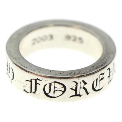 CHROME HEARTS クロムハーツ リング 6mmスペーサーリング FOREVER