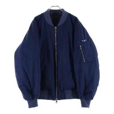 TATRAS タトラス TORON ナイロン ジップアップ ダウン ボンバージャケット ブルゾン ネイビー MTAT21A4767-D TATRAS（タトラス） TORON ナイロン ジップアップ ダウン ボンバー