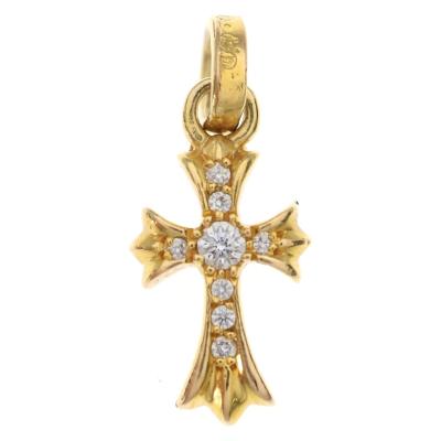 クロムハーツ22kスモールクロス（CHROME HEARTS／ファッション）の