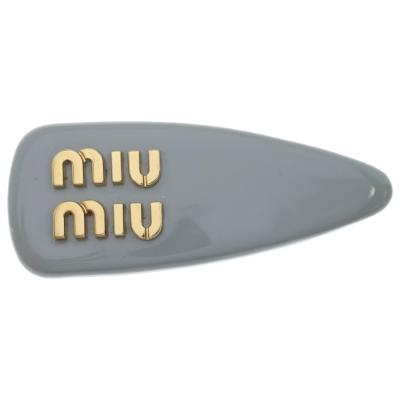 miumiu ヘアクリップ（色：グレー系）の商品一覧 通販 - Yahoo