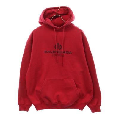 バレンシアガ パーカー（色：レッド系）の商品一覧 通販 - Yahoo 