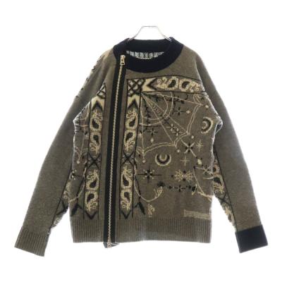 sacai×Dr.Woo サカイ×ドクターウー 20AW Bandana Knit Pullover