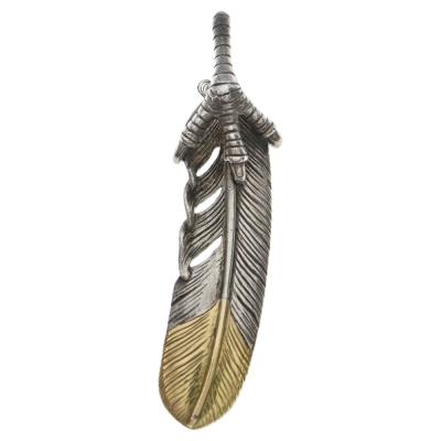 中古 TADY & KING ネックレス フェザー爪 羽　ペンダント 中古 TADY & KING ネックレス フェザー爪 羽 ペンダント 中古・古着