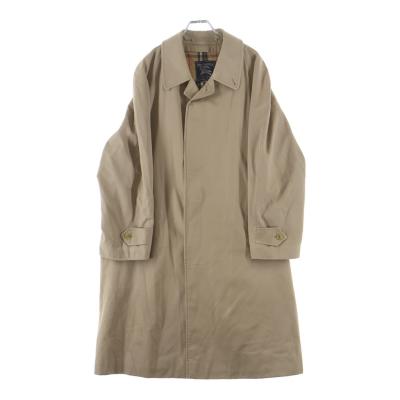 BURBERRY バーバリー 裏地ノバチェック総柄 ラグランスリーブ ステンカラーコート ベージュ BURBERRY（バーバリー） 裏地ノバチェック総柄 ラグランスリーブ