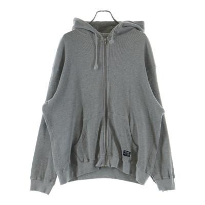 supreme パーカー（ファッション）（ジップ、ボタン：ジップアップ）の
