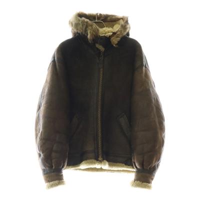 AVIREXアビレックス　B-3フライトジャケット ボア　ファー AVIREX アヴィレックス B-3 シープレザー ファーフード付き