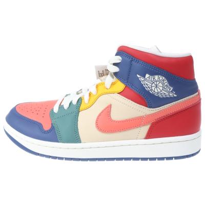NIKE AIR JORDAN 1 mid（ファッション）（色：マルチカラー）の