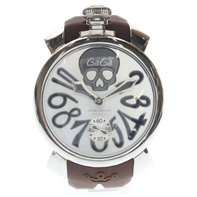 正規ベルト2本付き★ガガミラノ★GAGAMILANO★マヌアーレ48mm★ GaGa MILANO（ガガミラノ） 腕時計 GaGaMILAN 時計 マヌアーレ