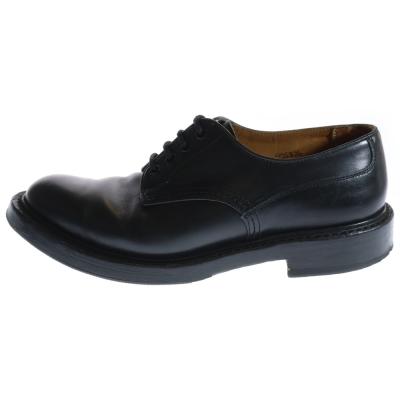 Tricker's SHIPS別注 プレーントゥ UK8.5 黒 外羽根 革靴 トリッカーズ