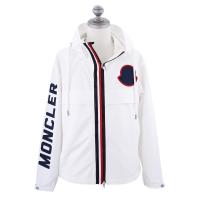 MONCLER モンクレール ナイロンジャケット 41091 05 C0025 MONTREAL メンズ ブルゾン トリコロール ビッグロゴ 040 WHITE ホワイト 1-4 