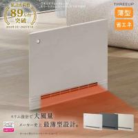 セラミックヒーター パネルヒーター スリーアップ 節電センサー搭載 人の動きを感知して自動でON/OFF 薄型 暖房 速暖 室温セ...