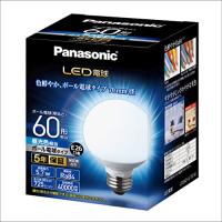 パナソニック LED電球 口金直径26mm 電球60形相当 昼光色相当(5.7W) 一般電球・ | SHOP EVERGREEN