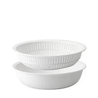 ライクイット (like-it) ざる ボウル 電子レンジ対応 Colander&amp;Bowl 米とぎにも | SHOP EVERGREEN