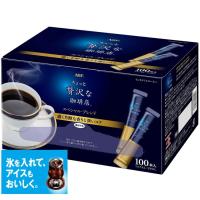 AGF ちょっと贅沢な珈琲店 スティックブラック スペシャルブレンド 100本 【 スティックコーヒー 】【 インスタントコーヒー 】 | ショップクレストリア