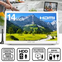 ポータブルテレビ 14インチ 地デジ録画機能 3電源対応 地デジワンセグ自動切換 HDMI搭載 自立スタンド 壁掛け 車載バッグ OT-PFT14TE | ショッピング ラボ