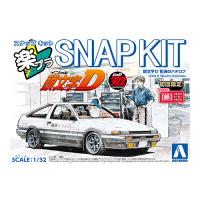 アオシマ 1/32 頭文字D 拓海のハチロク 楽プラ スナップキット CM-1 | 卓美