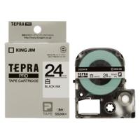 キングジム　テプラPRO　テープカートリッジ　白ラベル黒文字　24mm　SS24K | Cアシスト