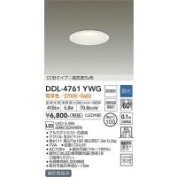 DDL-4761YWG ダウンライト(軒下兼用) 大光電機 照明器具 ダウンライト DAIKO | 照明ポイント