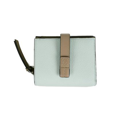 LOEWE 二つ折り財布 ライトグリーン　限定カラー Amazon | [ロエベ] 二つ折り 財布 ノット コンパクト ジップ