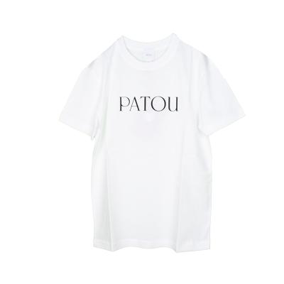 PATOU パトゥ パトウ ロゴ ホワイト半袖Tシャツ JE2059990 001W イタリア正規品 新品 ホワイト PATOU - PATOU パトゥ パトウ ロゴ ホワイト半袖Tシャツ JE2059990