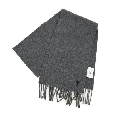 1月中のみ出品！【新品、未使用】アミパリス　マフラー　グレー 1月中のみ出品！【新品、未使用】アミパリス マフラー グレー