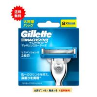 Gillette ジレット マッハシンスリー ターボ 替刃 大容量パック (8個入り) × 1個 【送料無料】 | SHOWプロモーション