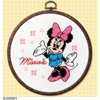 刺繍 キット オリムパス Disney フープ＆額 ミニーマウス 専用フープ付き | 手芸材料の通販シュゲールYahoo!店